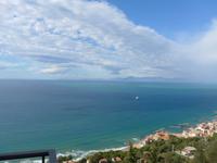 Cilento, Castellabate, Blick zur Amalfiküste