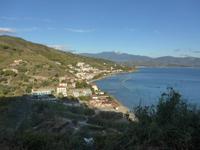 Cilento, Blick auf Pioppi von Westen