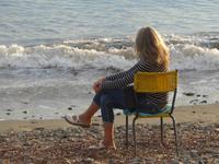 Cilento, Pioppi, am Strand