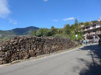 Cilento, Winterholzvorräte beim Olivenbauern Radano