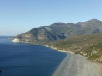 Nonza - Blick zum Monte Cucaro Cap Corse