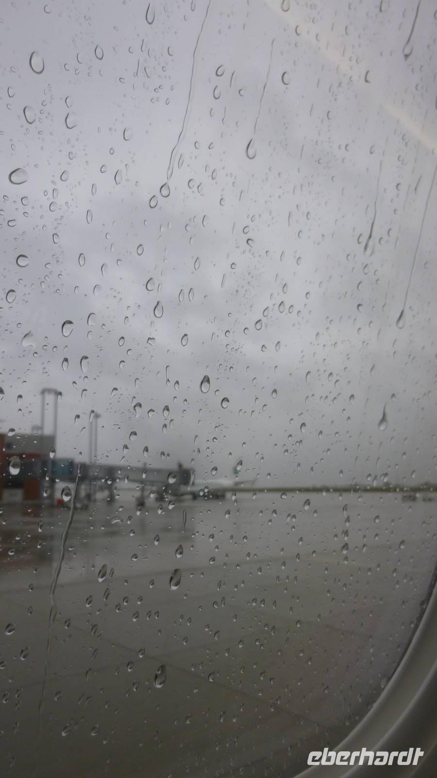 Das Wetter in Deutschland war trübe