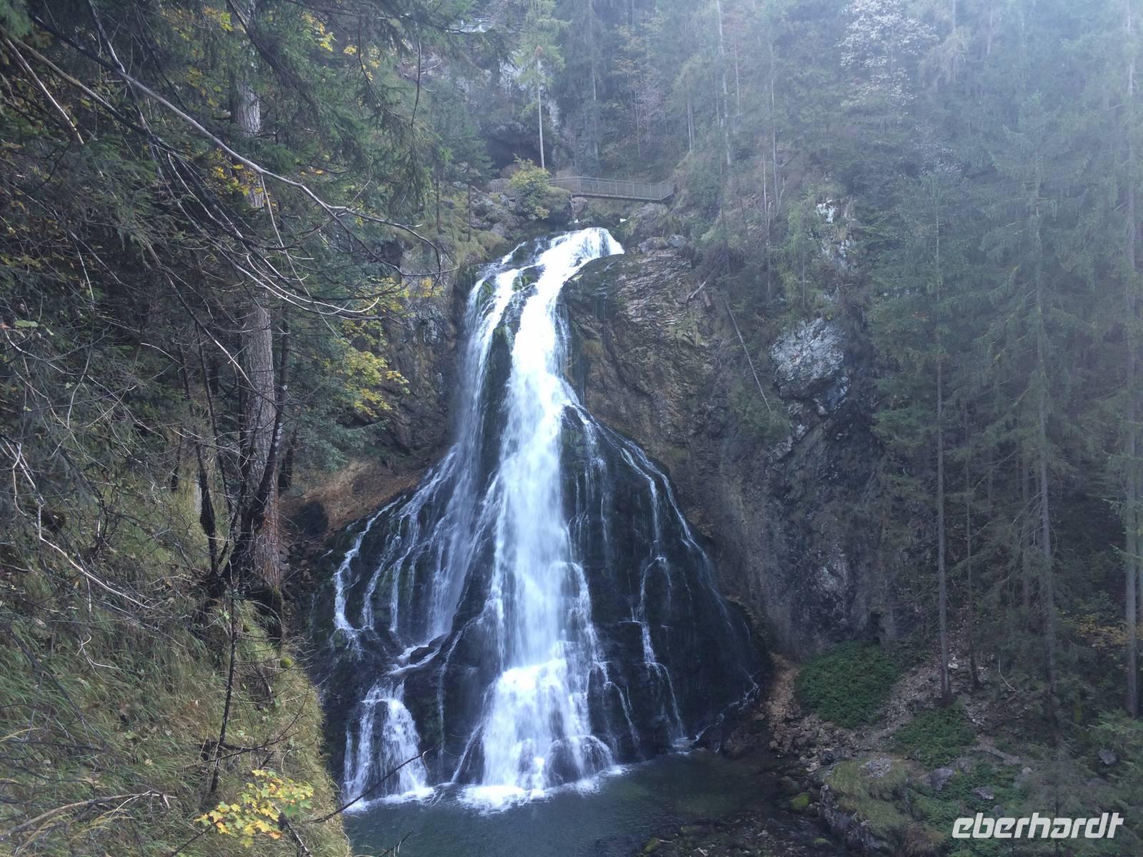 der Gollinger Wasserfall
