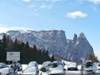 Seiser Alm-Blick zum Schlern