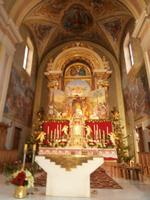 Kirche in Kastelruth in Südtirol