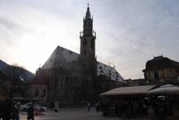 Dom in Bozen vom Walterplatz aus