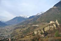 Dorf Tirol mit Schlos Tirol