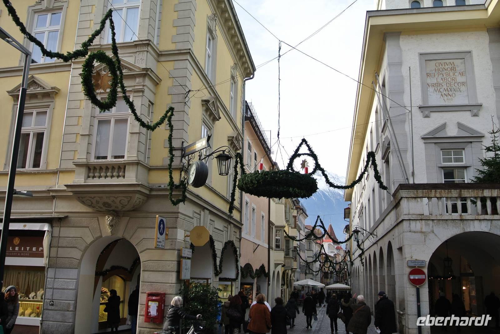 Laubengasse in Meran
