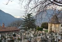 Friedhof in Dorf Tirol