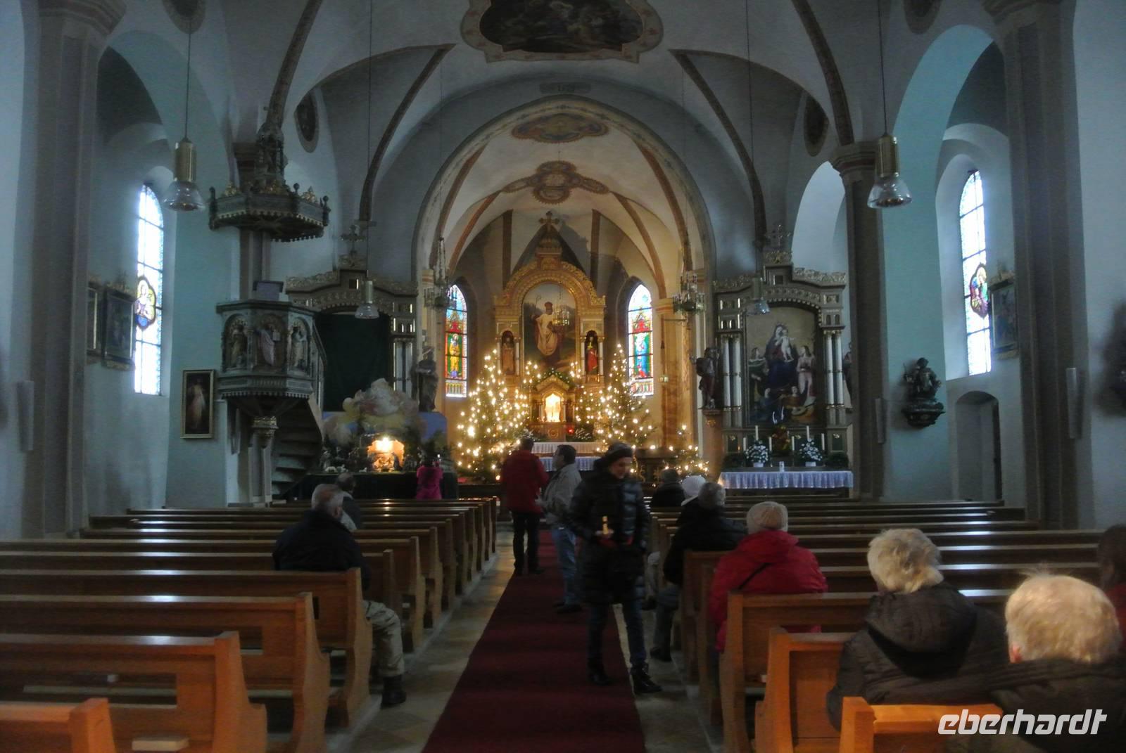 In der Pfarrkirche in Nauders