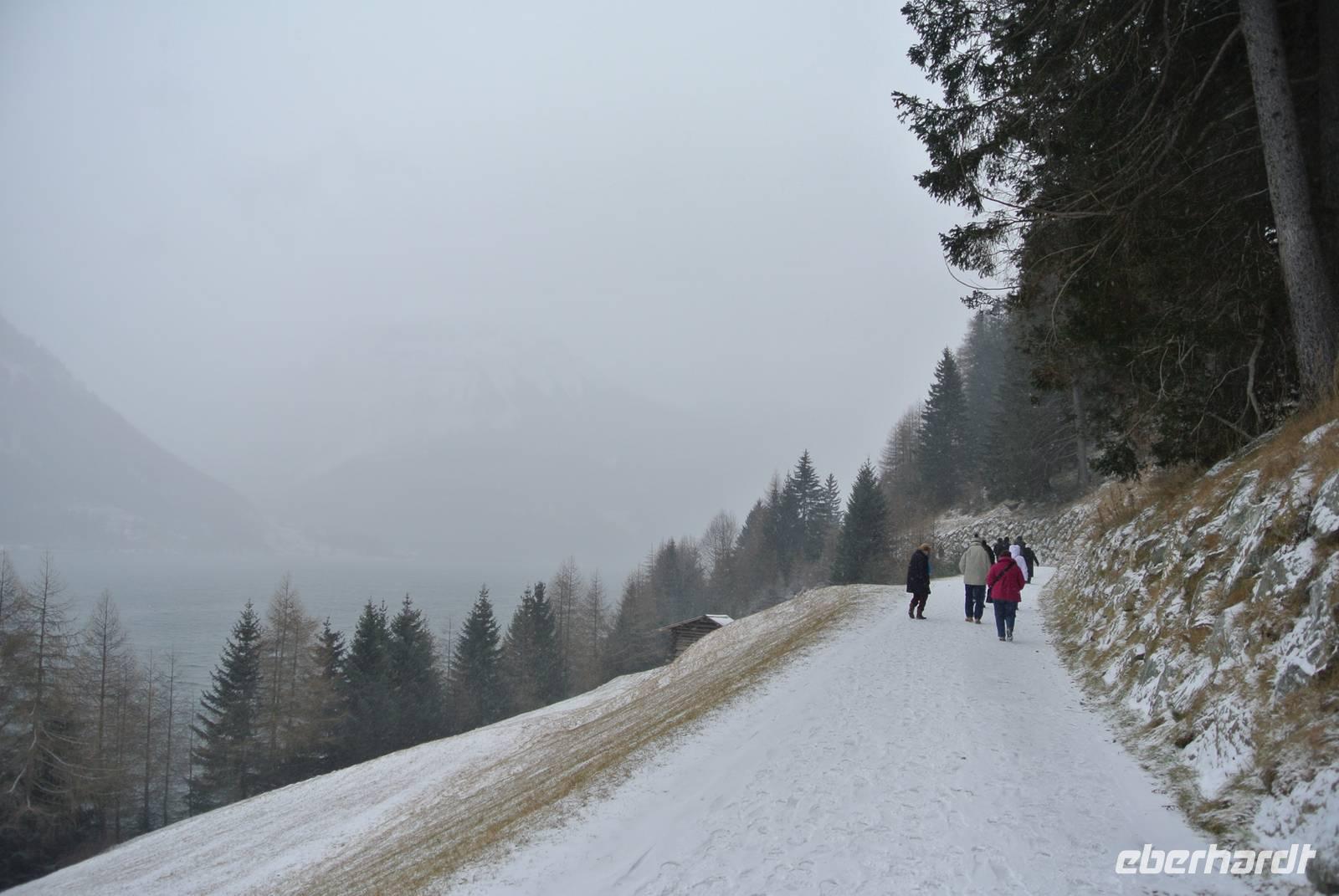 Auf dem Weg zum Grienhof am Reschensee