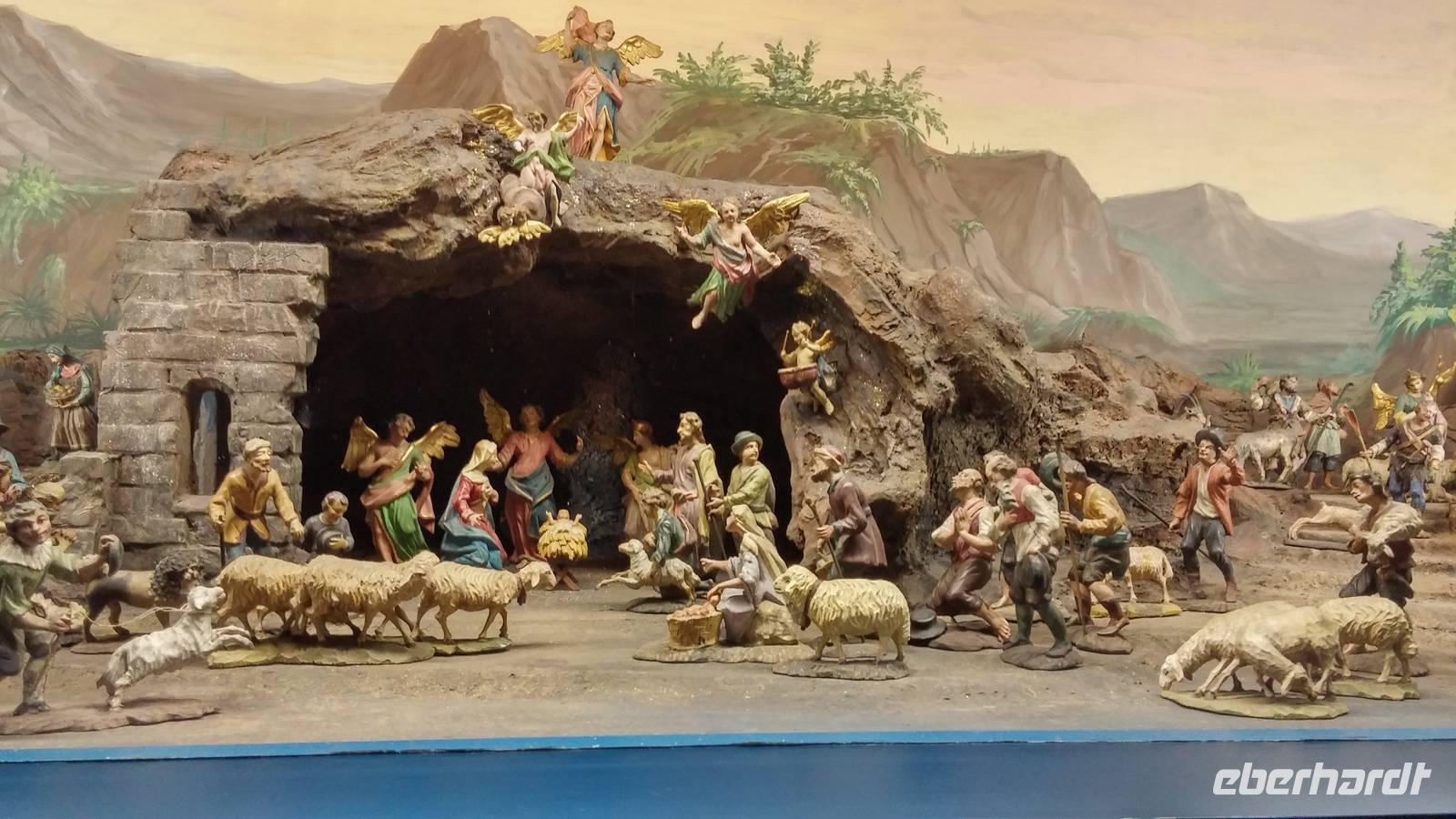 Krippenaustellun in der Hochburg von Brixen