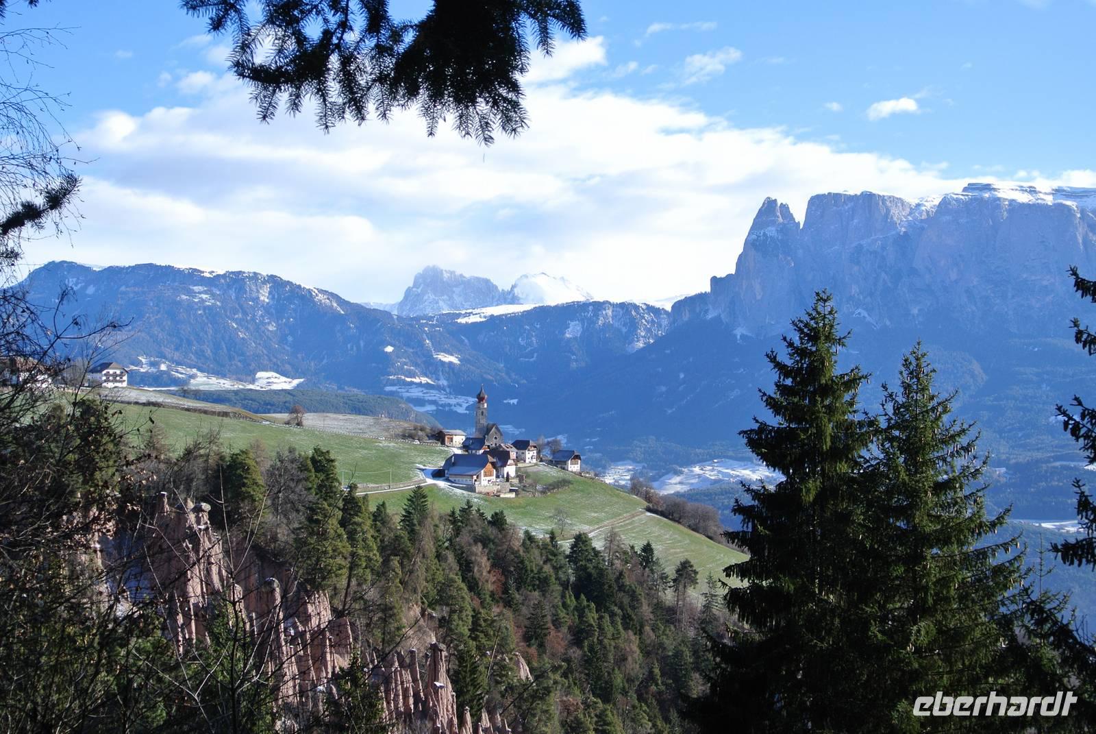 Etrdpyramiden auf dem Ritten