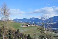 Bergpanorama auf dem Ritten