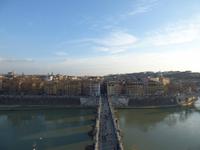 Blick über den Tiber von der Engelsburg