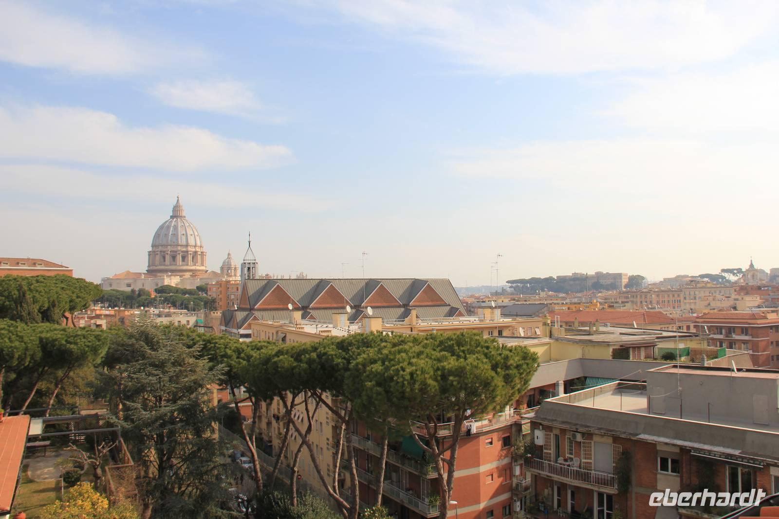 Blick vom Hotel zum Petersdom