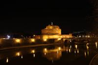 Engelsburg bei Nacht