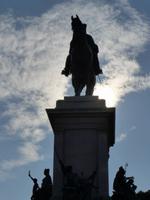 Denkmal von Garibaldi auf Gianicolo