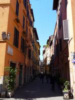 Via dei Coronari mit seinen vielen Antiquitätenläden u. Kunsthandwerksbetrieben