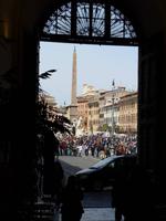 Blick auf die Piazza Navona