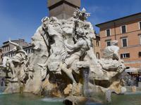 Vierströme-Brunnen von Bernini