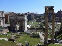 Blick auf das Forum Romanum