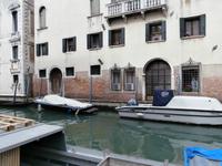 Schiffsparkplatz in Venedig