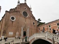 S.Maria Gloriosa dei Frari-Frarikirche mit Ponte San Polo