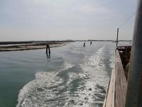 unterwegs zur Insel Burano