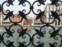 Blick vom  Guggenheim Museum Venedig zum Canal Grande