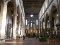 Innenansicht in Santa Croce