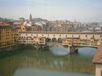 Die Ponte Vecchio in Florenz