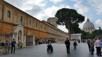 Terrasse der Vatikanischen Museen