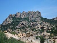 Granitgestein in der Gallura
