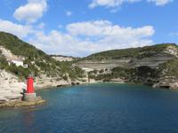 Einfahrt nach Bonifaccio