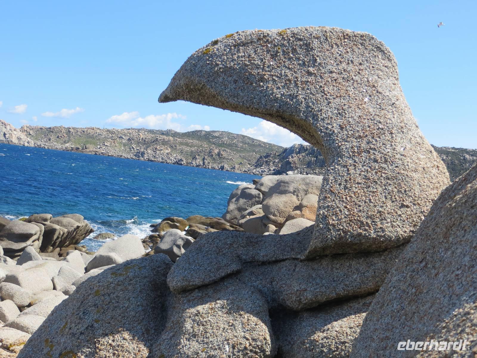 Granitformationen am Capo Tresta