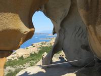 Bucht von Palau vom Bärenfelsen