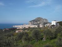 Blick auf Cefalu
