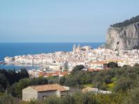 Blick auf Cefalu