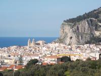 Blick auf Cefalu