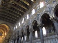 die größte Mosaikfläche der Welt  ... im Dom von Monreale