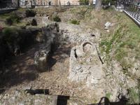 Reste der ersten christlichen Basilika von Messina