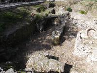 Reste der ersten christlichen Basilika von Messina