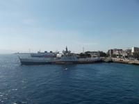 im Hafen von Messina