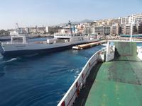 Abfahrt aus dem sizilianischen Hafen
