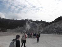 Schwefelausbrüche in den Phlegräischen Feldern