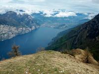 Auf dem Monte Baldo, Blick nach Torbole