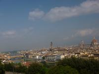 Florenz mit Blick vom Piazzale Michelangelo aus 