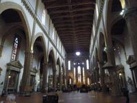 Innenbesichtigung Santa Croce Florenz mit Angela 