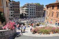 Auf der Spanischen Treppe